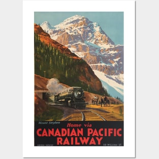 Canadian Pacific Railway - Vintage Travel Posters and Art